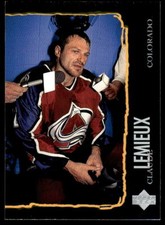 1997-98 Upper Deck #202 Claude Lemieux Colorado Avalanche Hockey Card