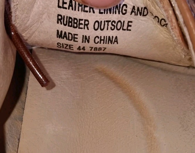 SAOLA Scarpe uomo Thadstuant Comfortech pelle marrone punta a cappuccio Midtown taglia 10 SM001