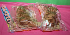 Pair Of Ty Teenie Beanie Babies McDonald's Happy Meal Toys Bongo Monkey 2 Sealed