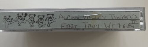 Grateful Dead: Alpine Valley, E. Troy WI, Set 2, 7-6-1984, Cassette