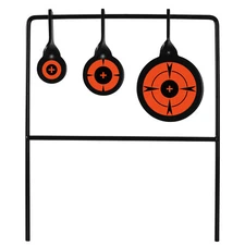 Highwild Triple Gong Spinner Target-Rated for .22 Rimfire Rifles and .22 Handgun