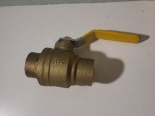 1-1/2  Brass Ball Valve Lead Free Full Port with Female NPT 600 WOG