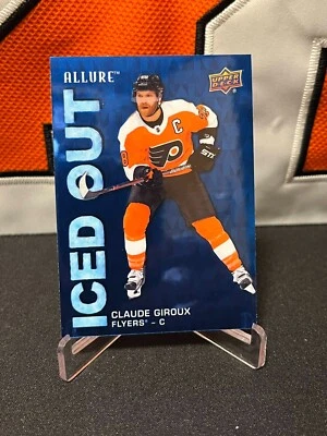 Claude Giroux # Philadelphia Flyers # 2019-20 UD ALLURE Hockey ICED OUT #IO-CG - Bild 1 von 2