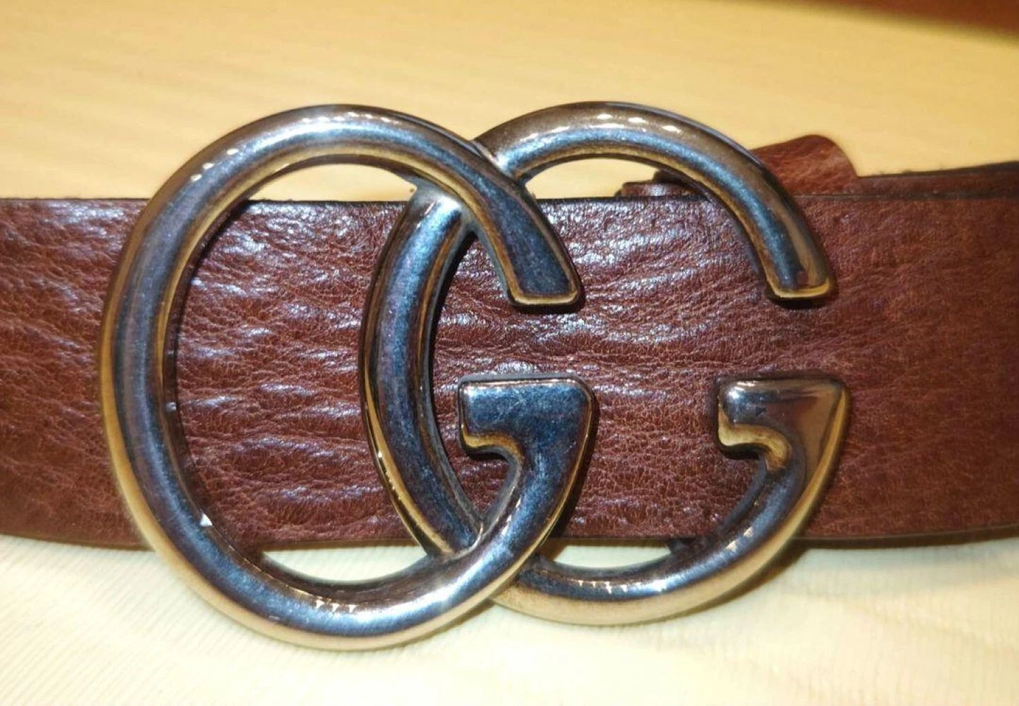 Ceinture GUCCI pour homme, cuir