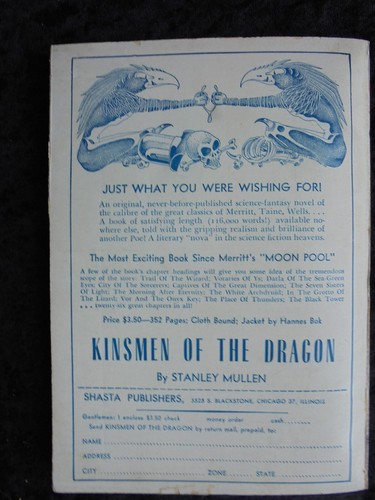 OTHER WORLDS SCIENCE STORIES DECEMBER 1951 GOLDEN AGE SCI FI PULP DIGEST - Photo 2/2