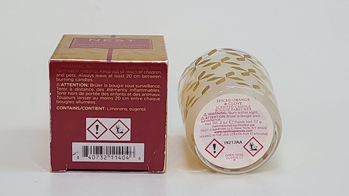Nest Fragrances Spiced Orange & Clove Scented Candle Votive 2 oz - Picture 4 of 6