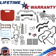 Timing Chain Gasket Water Pump Water Outlet Hose Kit For 11-16 Cruze Sonic 1.4L