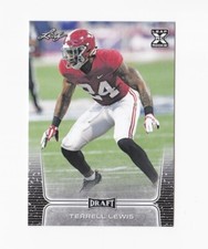 2020 Leaf Draft #56 Terrell Lewis Bears Rams Alabama Crimson Tide