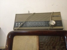 MIVAR R32 FM AM Radio d'epoca a valvole mobile orizzontale, FUNZIONANTE