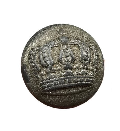 WWI Imperial German Empire Infantry Crown Soldier Uniform Button 19mm - B & B
