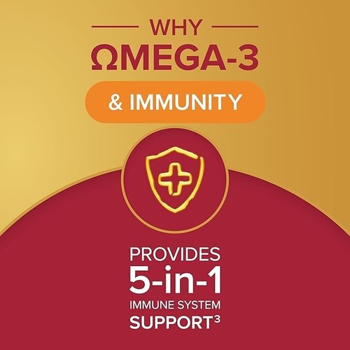 Seven Seas Omega-3 Fish Oil Immunity, 1000 Mg Fish Oil + 300 Mg Omega-3 - Picture 4 of 7