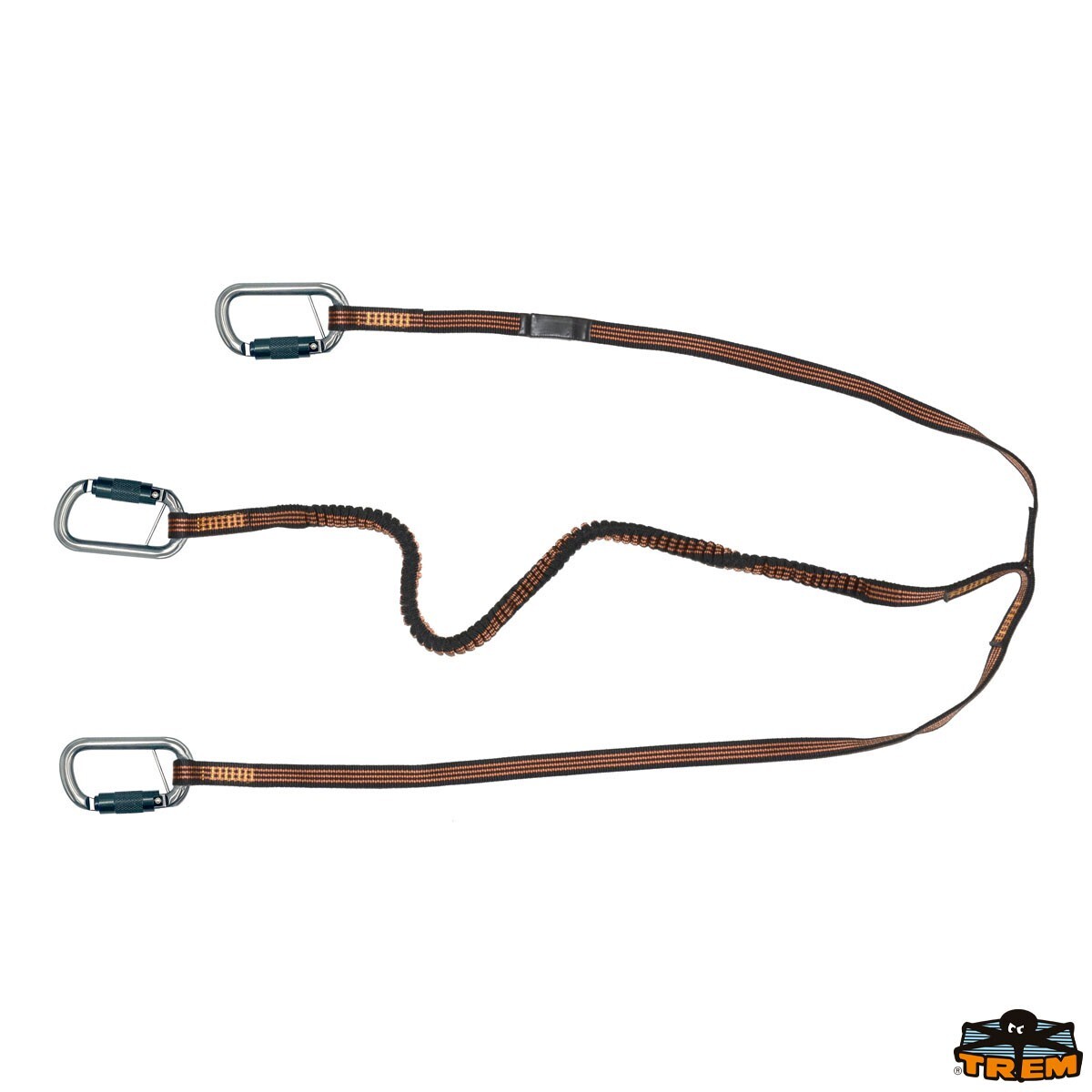 Cordón Umbilical Dvd-Policía para Cinturones de Seguridad Estático + Elástico