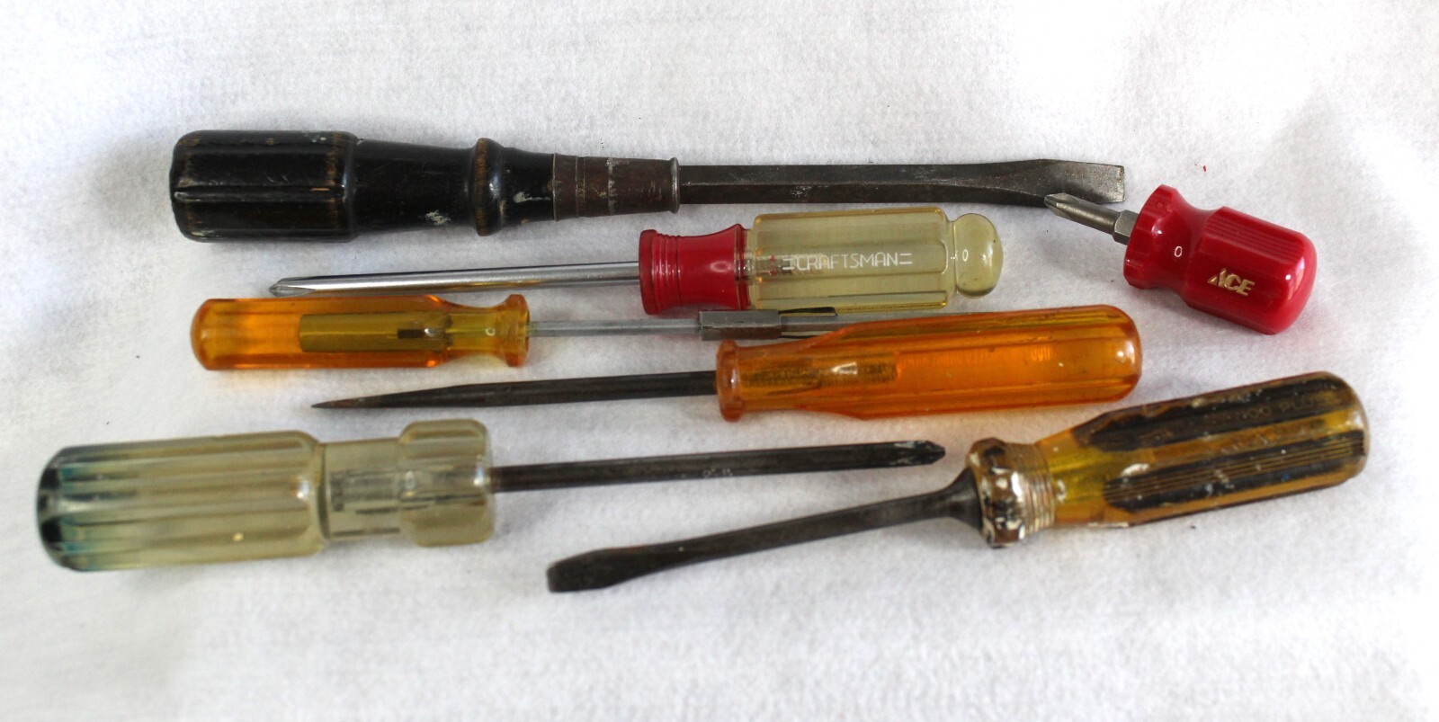 VINTAGE SCREW DRIVER SET, 7 PIECES, STANDARD AND PHILLIPS eBay