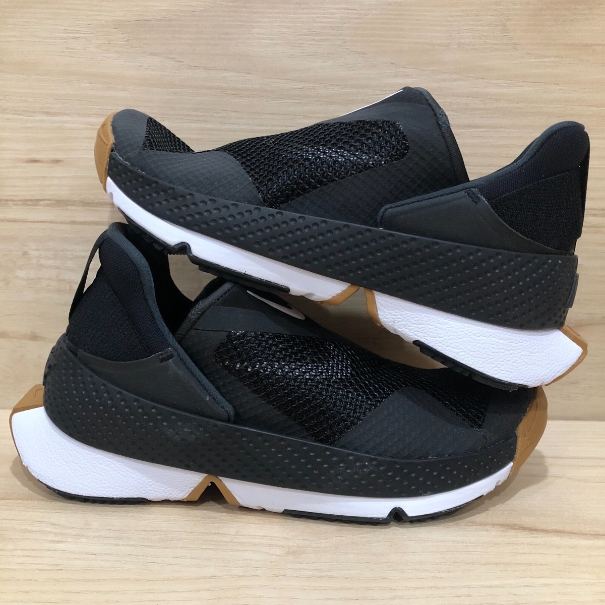 NEW! NIKE GO FLYEASE BLACK WHITE CW5883-003 Mens Size 5.5