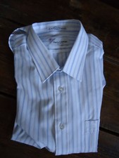 NOS vintage DEADSTOCK mens 80s SMALL COLLAR DRESS shirt 16 1/2 PIERRE CARDIN