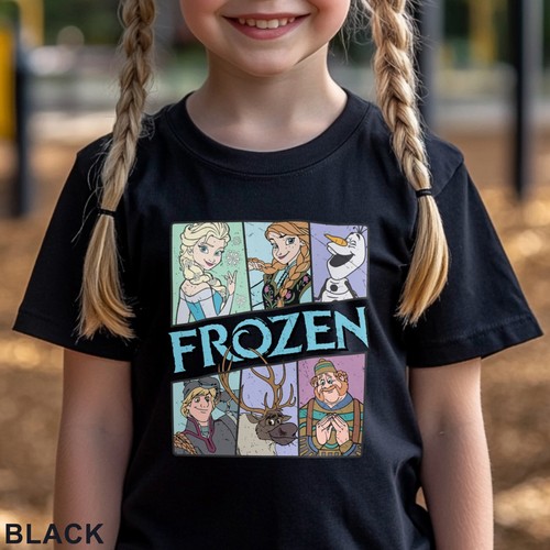 Frozen Shirt, Elsa Shirt, Disney Frozen Characters Tee, 202700 - Picture 7 of 16