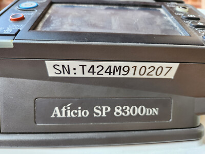 Ricoh Aficio SP 8300DN Black and White Laser Printer | eBay