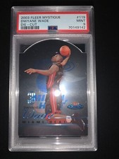 2003 Fleer Mystique Dwyane Wade Die-Cut /600 #119 PSA 9 MINT Rookie RC