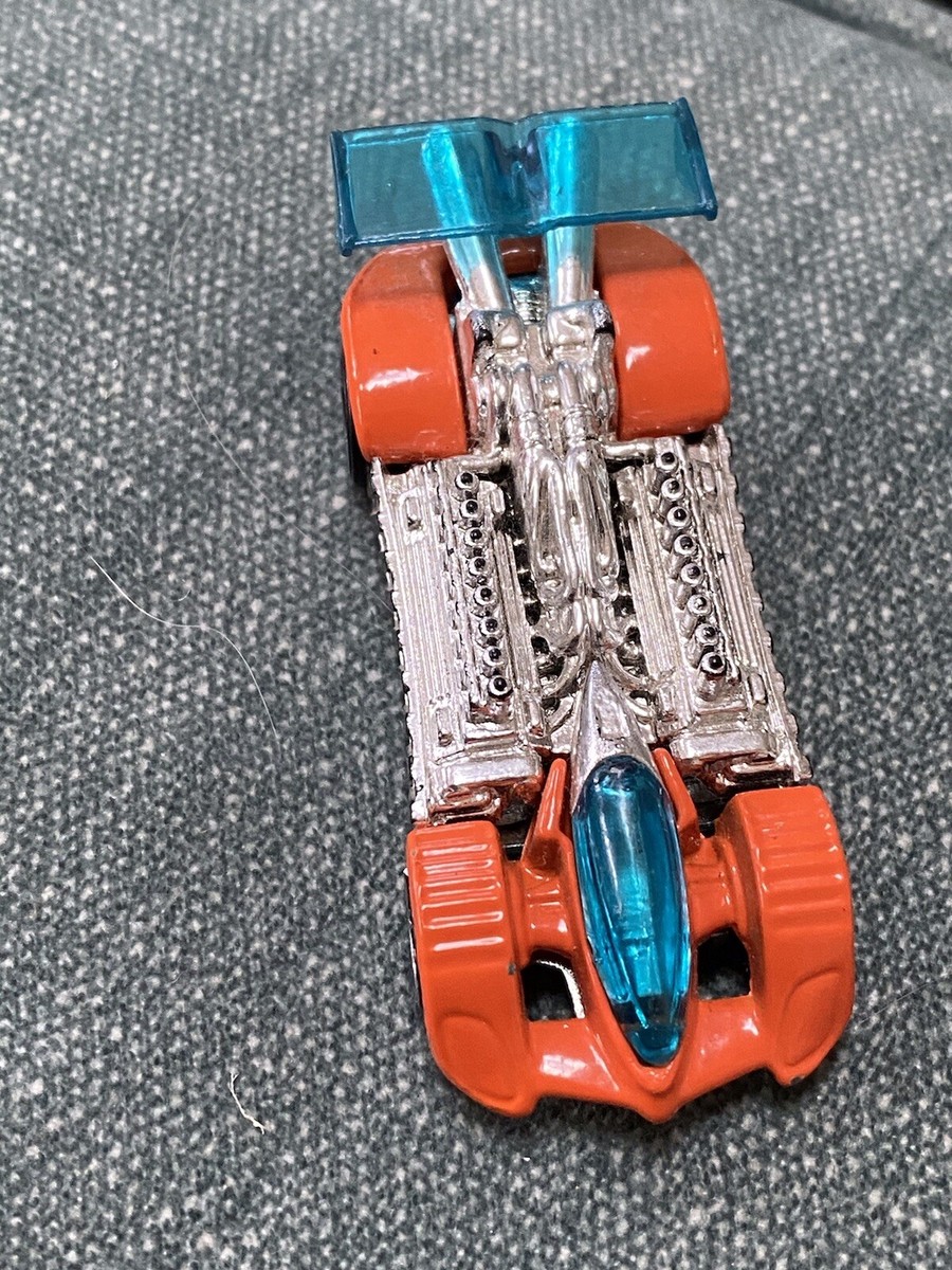2000 HOT WHEELS ORANGE & BLUE CRAZY 8S RACE CAR | eBay