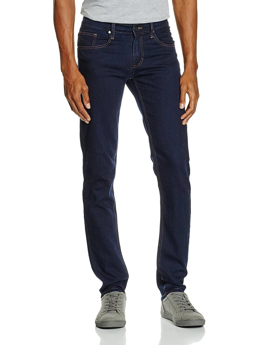 Dark indigo jeans sales