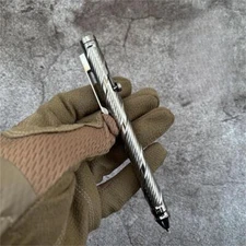 Titanium EDC Ballpoint Pen Bolt Action Office Business Writing Pocket Pen Gift