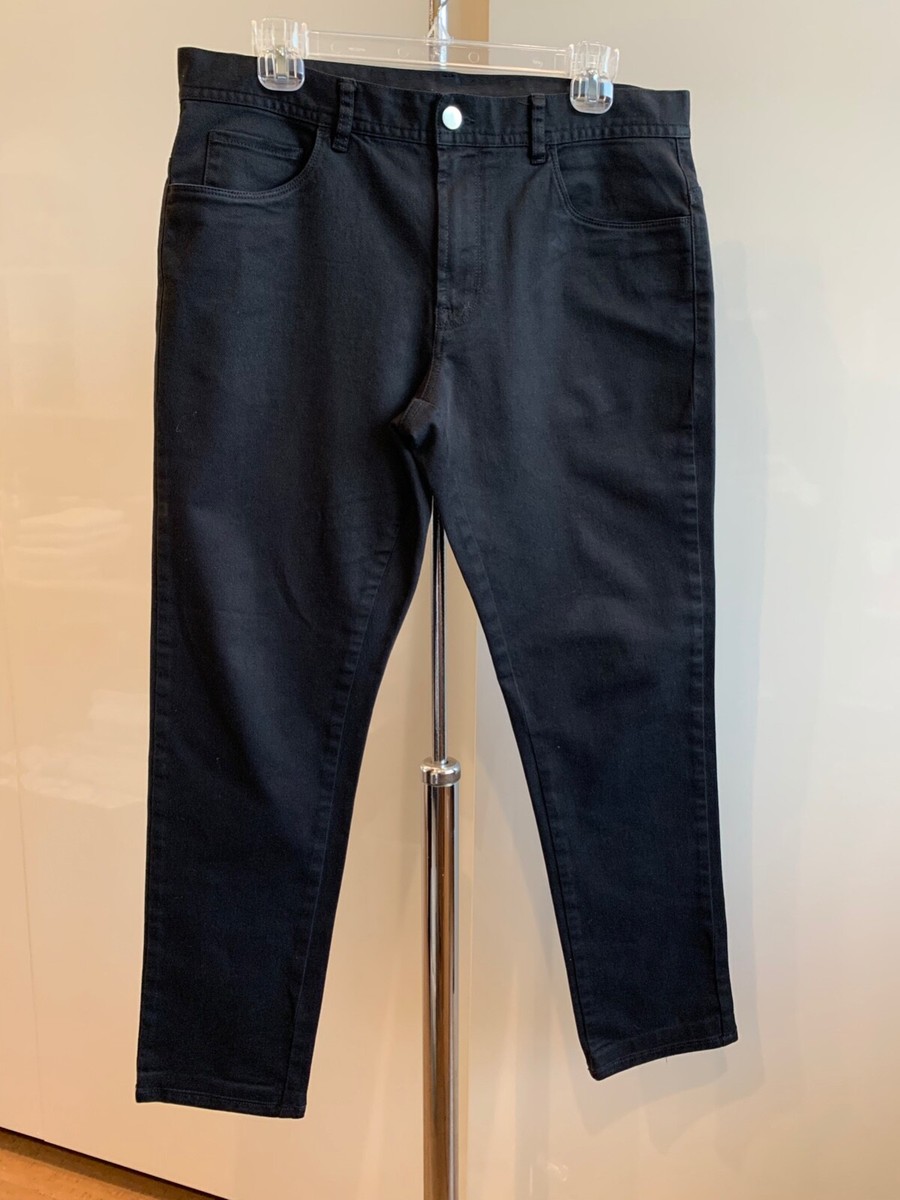MONCLER Mens Black Pantelone 5 Tasche 5 Pocket Jeans SIZE 50 | eBay