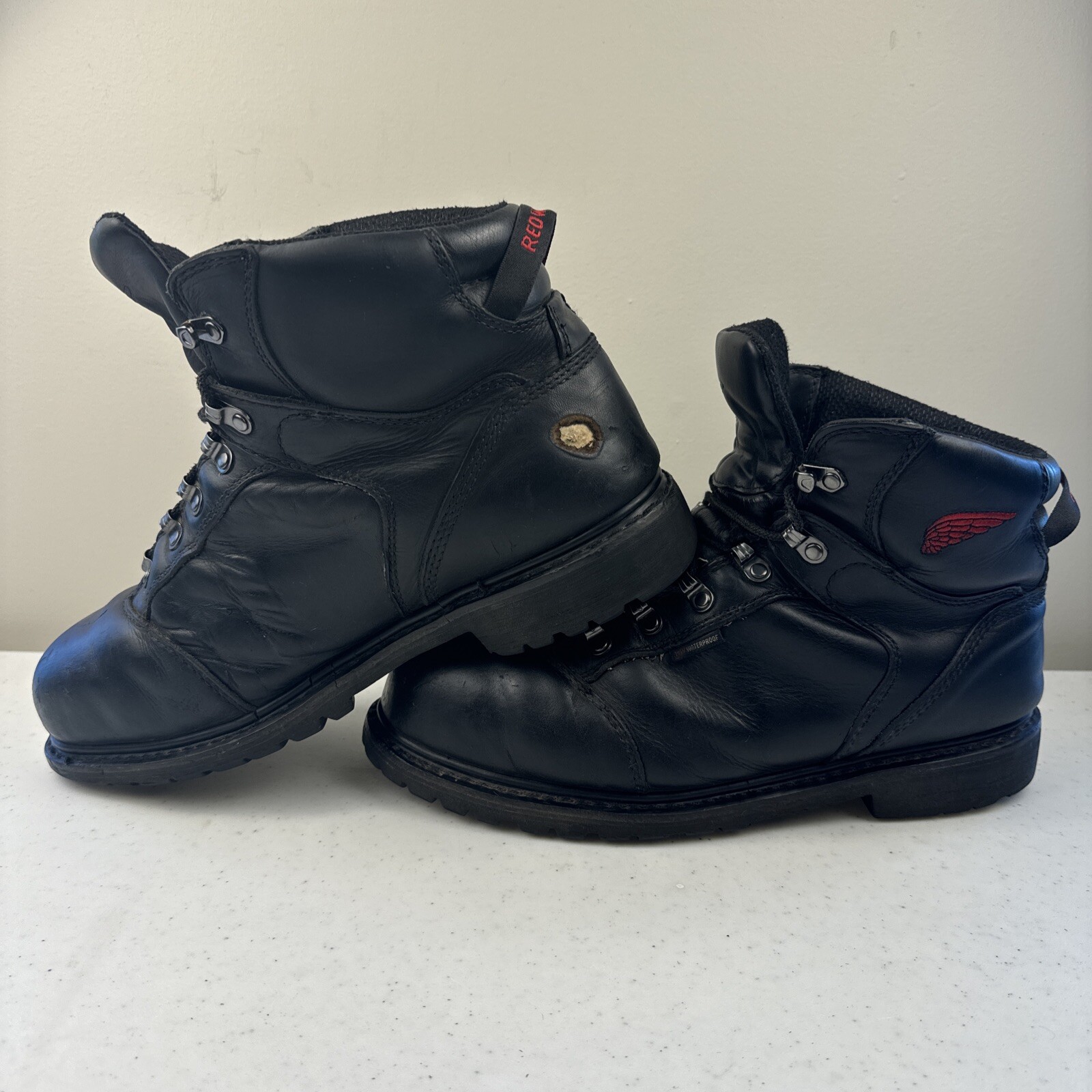 Red Wing Boots ASTM F241311 Safety Steel Toe Boots Men's Stock 971 Size 11 2E eBay