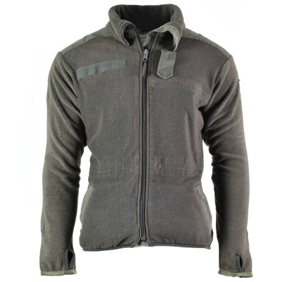 fleece army jacket