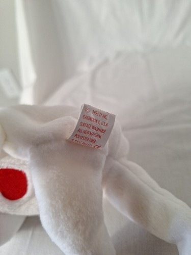Ty 4058 Valentino Bear Beanie Baby 1994 - Bild 9 von 10