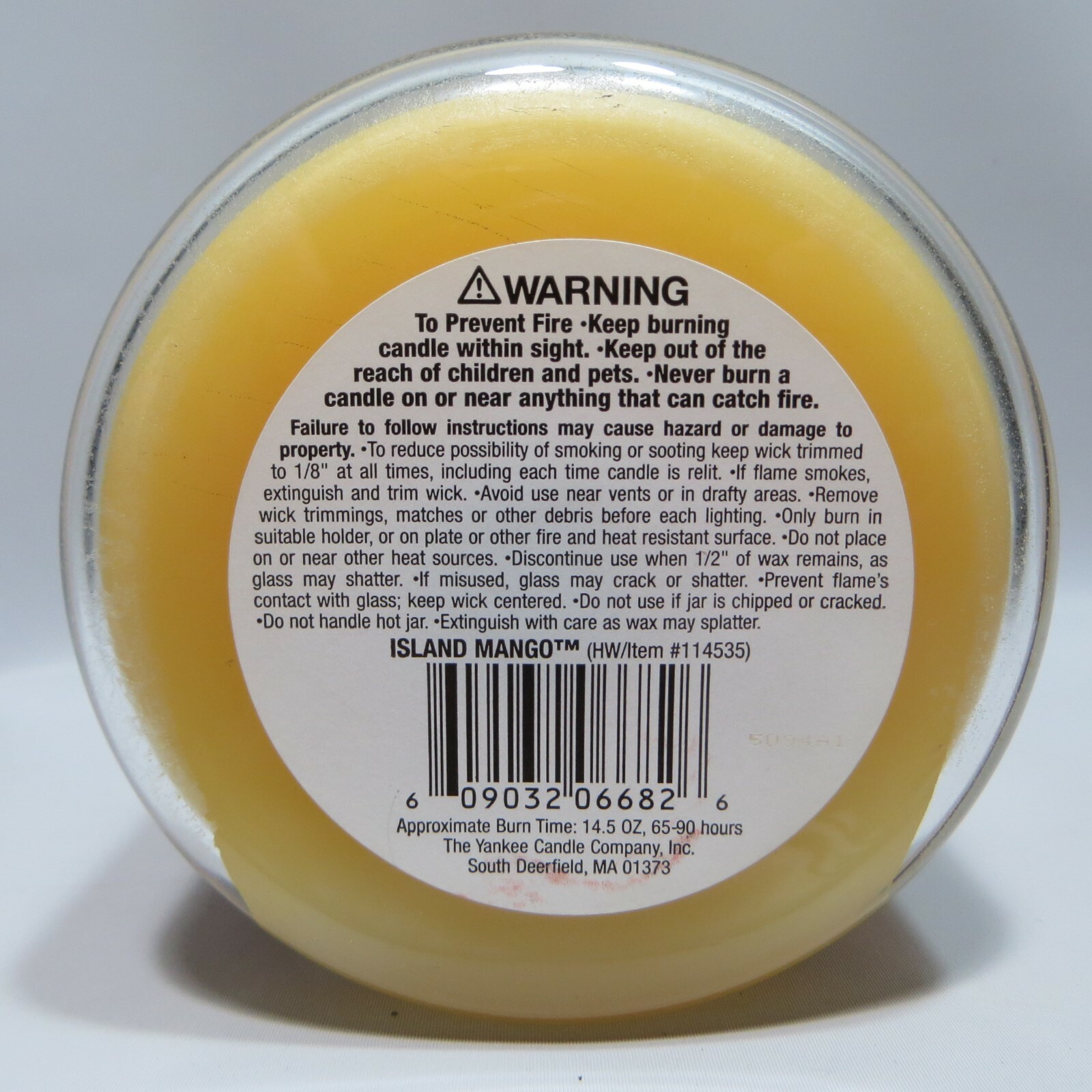 Yankee candle #6 (609032066826)