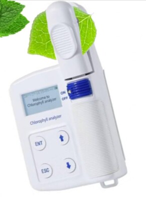Chlorophyll Meter with 3 Parameters Nitrogen Chlorophyll Leaf Temperature
