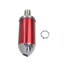 Red 3/4" Threaded Aluminium Exhaust Muffler For Predator 212cc 196cc/6.5HP