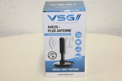 Leistungsstärkste DVB-T2 HD ALU-Massivkern AVK25-PLUS Neu Rechnung MwSt 