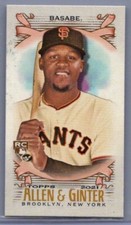 2021 Topps Allen & Ginter A&G Back Mini RC Rookie Luis Basabe #238 Giants