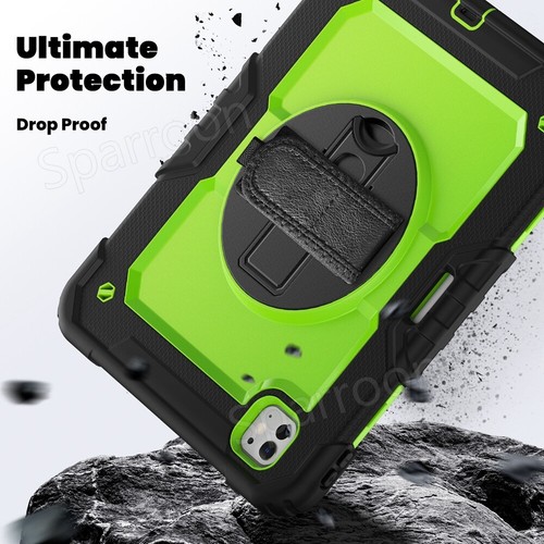 Outdoor Cover für iPad Air Pro 11 2024 5/6/7/8/9/10.Gen Hybrid Case Schutz Hülle - Picture 43 of 227