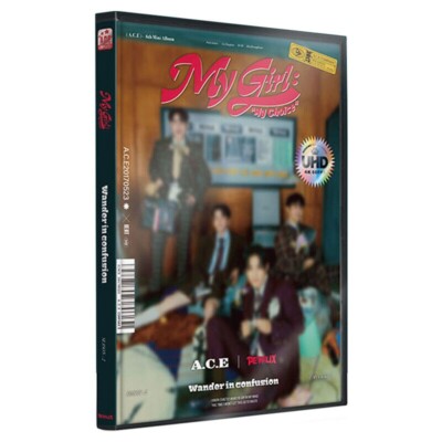 A.C.E [MY GIRL:MY CHOICE] 6th Mini Album SEASON 2 Ver CD+Book+Photo+4 Doll+2Card