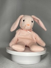 TY Beanie Baby - HOPPITY the Pink Bunny 8 inch 1996 Easter Long Floppy Ears