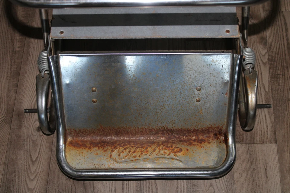 Cochecito de bebé vintage marco plegable Foto 2 de 4