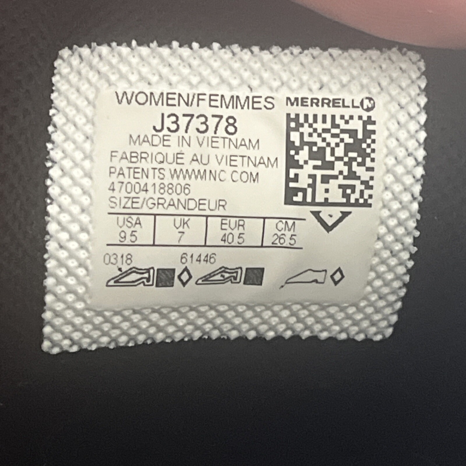 Scarpe da corsa Merrell Trail Crusher Surf the Web da donna taglia 9 5 sneakers J37378