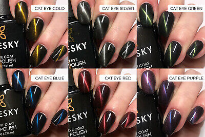 Bluesky Gel Polish Cat Eye Magnetic Coat Uv Led Nail Soak Off Ebay