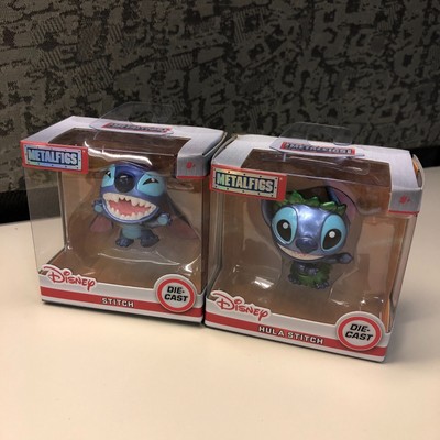 Jada Metal Figs Disney Stitch & Hula Stitch, Set of 2 Die-Cast Figures