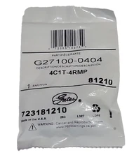 Gates G27100-0404 Hydraulic Coupling 1/4 Single Wire Hose 1/4 NPT End