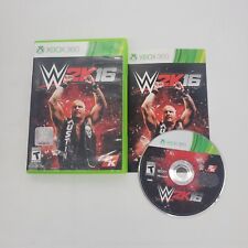 WWE 2K16 Microsoft Xbox 360 Complete Manual CIB Wrestling Game NTSC 2016