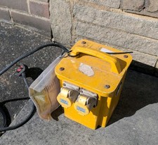 110V Portable Site Transformer 3.3KVA Twin Double Dual Socket for Power Tools