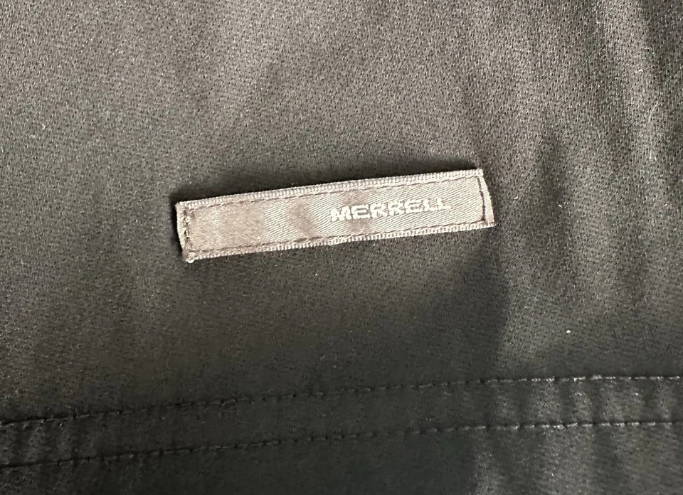 Chaqueta Merrell Mujer Grande Negra Softshell Exterior Púrpura Cremallera Foto 2 de 4