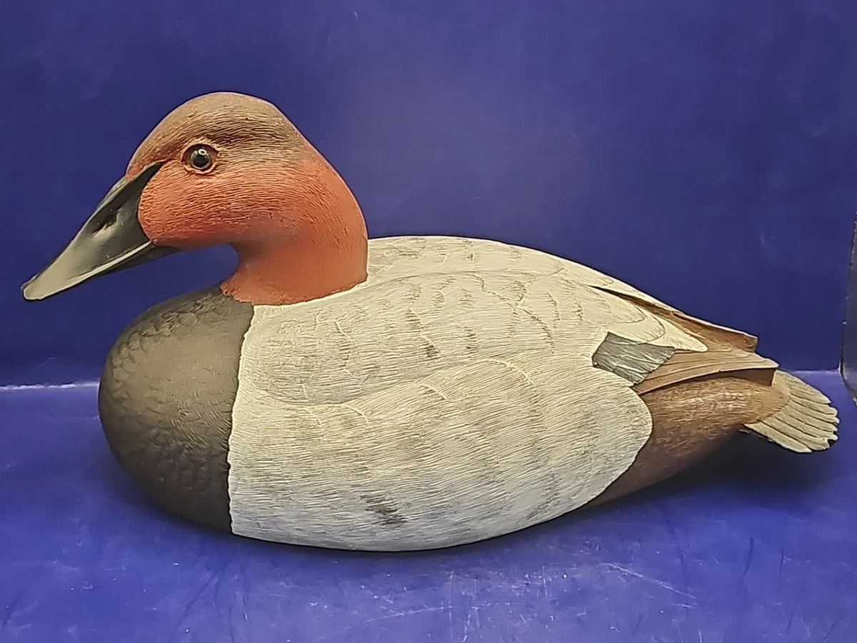 Wooden Canvasback Hunting Decoys for sale | eBay