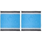 2 Stück Nylon-Picknickdecke, wasserfest, farblich passend, Strand-Picknick-Pad,
