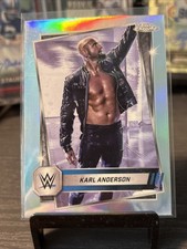 Topps Chrome WWE 2024 No. 79 Karl Anderson Silver Refractor