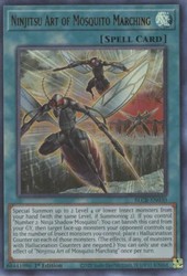 Ninjitsu Art of Mosquito Marching (BLCR-EN030) - Ultra Rare - 1st Edition