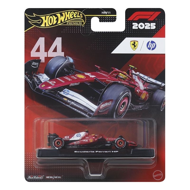 Hot Wheels Premium F1 Ferrari Red Bull Mercedes McLaren 1:64 HRV11